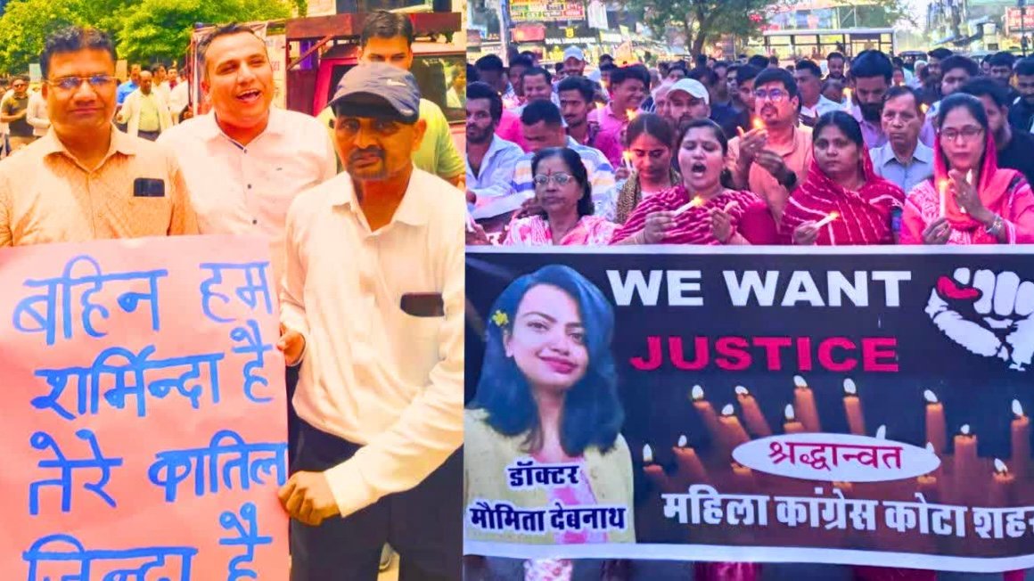 Doctors out on the streets in Kolkata demanding safety & security today news